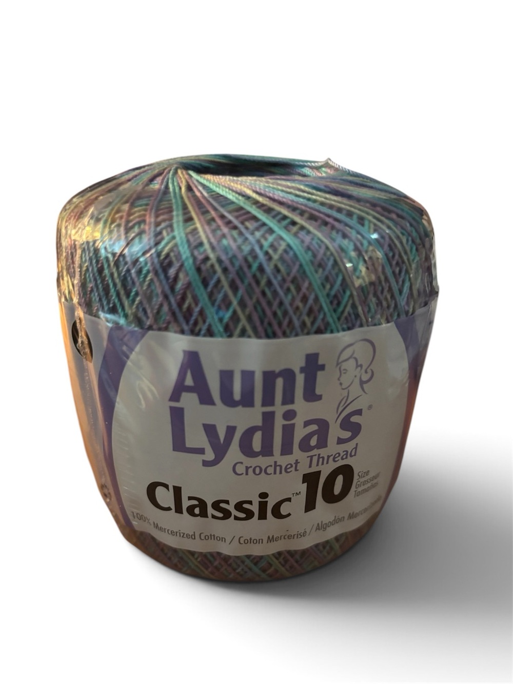 Classic 10 Crochet Thread in Monet Multi